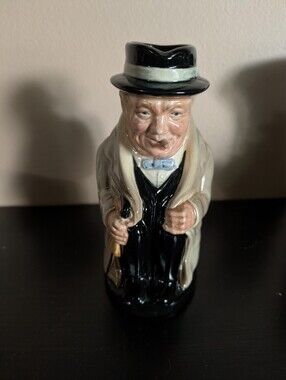 Winston Churchill Toby Jug.  Royal Doulton Collection From England.  Vintage.
